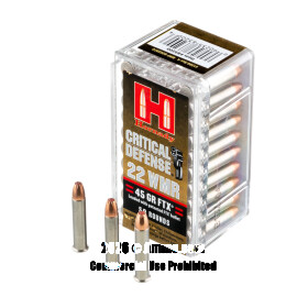 Image of Bulk 22 WMR Ammo - 500  Rounds of Bulk 45 Grain FTX Ammunition from Hornady