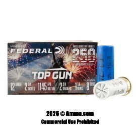 Image of Federal 250th Anniversary USA 12 Gauge Ammo - 250 Rounds of 1-1/8 oz. #8 Shot Ammunition