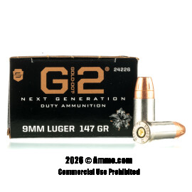 Speer Gold Dot G2 9mm Ammo - 200 Rounds of 147 Grain JHP Ammunition