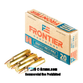 Image of Bulk 223 Ammo - 500  Rounds of Bulk 55 Grain FMJ Ammunition from Hornady