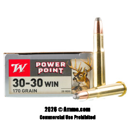 Image of Winchester 30-30 Ammo - 200 Rounds of 170 Grain PP Ammunition