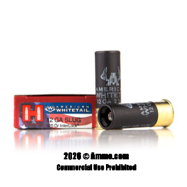 Hornady 12 Gauge Ammo - 5 Rounds of 325 Grain Sabot Slug Ammunition