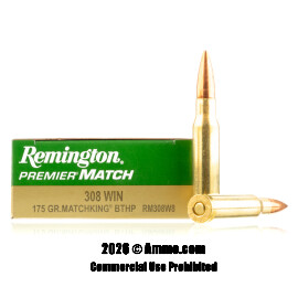 Image of Remington 308 Win Ammo - 200 Rounds of 175 Grain HPBT Ammunition