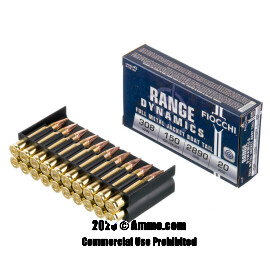 Image of Bulk 308 Win Ammo - 200 Rounds of Bulk 150 Grain FMJ-BT Ammunition from Fiocchi