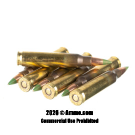 Image of Bulk 5.56x45 Ammo - 600 Rounds of Bulk 62 Grain Penetrator Ammunition from Winchester
