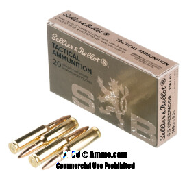 Image of Bulk 6.5 Creedmoor Ammo - 200 Rounds of Bulk 140 Grain FMJ-BT Ammunition from Sellier and Bellot
