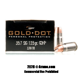 Image of Speer 357 Sig Ammo - 20 Rounds of 125 Grain JHP Ammunition