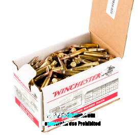 Image of Bulk 223 Ammo - 800 Rounds of Bulk 55 Grain FMJ Ammunition from Winchester