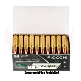 Image of Bulk 5.7x28 Ammo - 500  Rounds of Bulk 35 Grain Frang. Ammunition from Fiocchi