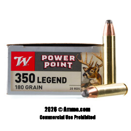 Image of Winchester Super-X 350 Legend Ammo - 200 Rounds of 180 Grain Power Point Ammunition