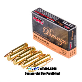 Image of Bulk 223 Ammo - 1000 Rounds of Bulk 55 Grain FMJ Ammunition from PMC
