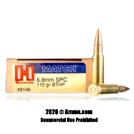 Image of Hornady 6.8 SPC Ammo - 20 Rounds of 110 Grain SPBT Ammunition
