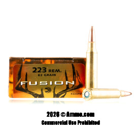 Image of Federal 223 Ammo - 20 Rounds of 62 Grain Fusion Ammunition
