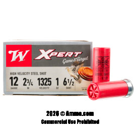 Image of Winchester Xpert Game & Target 12 Gauge Ammo - 25 Rounds of 1 oz. #6-1/2 Steel Shot Ammunition
