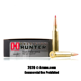 Image of Hornady Precision Hunter 7mm Rem Magnum Ammo - 20 Rounds of 162 Grain ELD Ammunition
