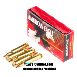 Image of Bulk 223 Ammo - 500  Rounds of Bulk 62 Grain FMJ-BT Ammunition from Federal