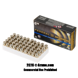 Image of Bulk 40 Cal Ammo - 1000 Rounds of Bulk 180 Grain JHP Ammunition from Federal