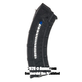 Image of Leapers UTG 30 Round AK-47 Magazine - 1 30 Round 7.62x39 Black Window Magazine