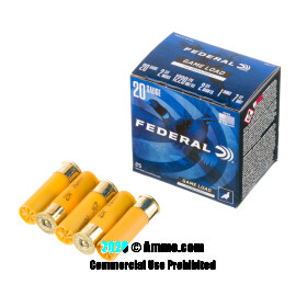 Image of Bulk 20 Gauge Ammo - 250 Rounds of Bulk 1 oz. #7-1/2 Shot Ammunition from Federal