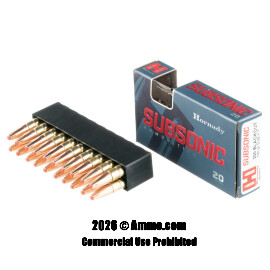 Image of Bulk 300 Blackout Ammo - 200 Rounds of Bulk 190 Grain Polymer Tipped Ammunition from Hornady
