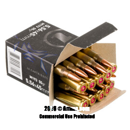 Image of Bulk 5.56x45 Ammo - 1000 Rounds of Bulk 55 Grain FMJ Ammunition from Igman Ammunition