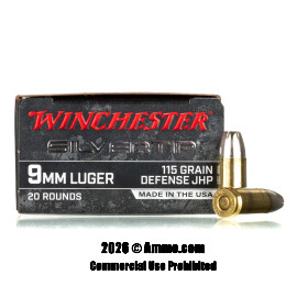 Image of Winchester Silvertip 9mm Ammo - 200 Rounds of 115 Grain JHP Ammunition