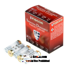 Image of Bulk 12 Gauge Ammo - 250 Rounds of Bulk 7/8 oz. #7-1/2 Shot Ammunition from Fiocchi
