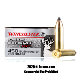 Image of Winchester Deer Season XP 450 Bushmaster Ammo - 20 Rounds of 250 Grain Extreme Point Ammunition