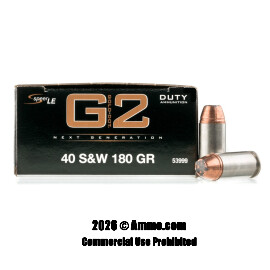 Image of Speer LE Gold Dot G2 40 S&W Ammo - 50 Rounds of 180 Grain JHP Ammunition