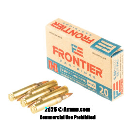 Image of Bulk 5.56x45 Ammo - 500  Rounds of Bulk 55 Grain FMJ Ammunition from Hornady