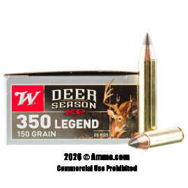 Image of Winchester Deer Season XP 350 Legend Ammo - 200 Rounds of 150 Grain XP Ammunition