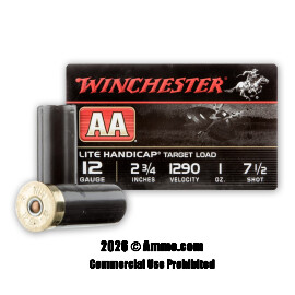 Image of Winchester AA 12 Gauge Ammo - 250 Rounds of 1 oz. #7-1/2 Shot Ammunition