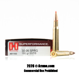 Image of Hornady 30-06 Ammo - 20 Rounds of 180 Grain SST Ammunition