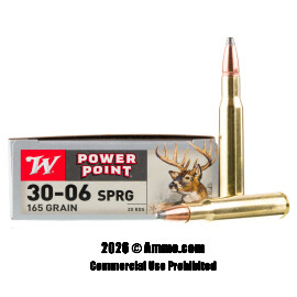 Image of Winchester 30-06 Ammo - 20 Rounds of 165 Grain PSP Ammunition