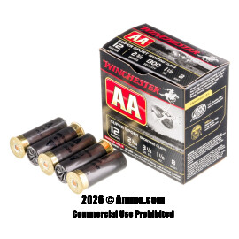 Image of Bulk 12 Gauge Ammo - 250 Rounds of Bulk 1-1/8 oz. #8 Shot Ammunition from Winchester