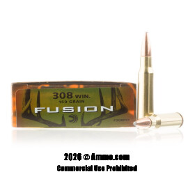 Image of Federal 308 Win Ammo - 20 Rounds of 150 Grain Fusion Ammunition