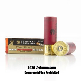 Image of Federal 12 ga Ammo - 5 Rounds of 1 oz. Rifled Slug Ammunition