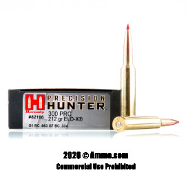 Image of Hornady Precision Hunter 300 PRC Ammo - 20 Rounds of 212 Grain ELD-X Ammunition
