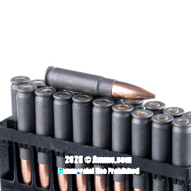 Image of Bulk 300 Blackout Ammo - 500  Rounds of Bulk 145 Grain FMJ Ammunition from Wolf