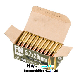 Image of Bulk 5.7x28 Ammo - 500  Rounds of Bulk 40 Grain FMJ Ammunition from FN Herstal
