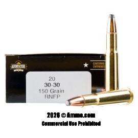 Image of Armscor USA 30-30 Win Ammo - 20 Rounds of 150 Grain RNFP Ammunition