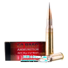 Image of Hornady Match 50 BMG Ammo - 10 Rounds of 750 Grain A-Tip Match Ammunition