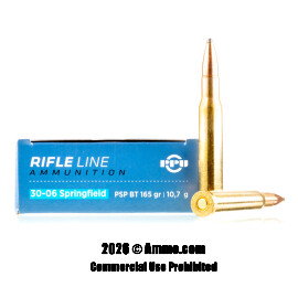 Image of Prvi Partizan 30-06 Ammo - 200 Rounds of 165 Grain PSP BT Ammunition