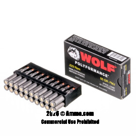 Image of Bulk 223 Ammo - 500  Rounds of Bulk 55 Grain FMJ Ammunition from Wolf