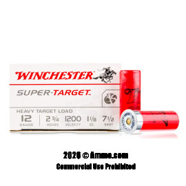 Winchester 12 Gauge Ammo - 250 Rounds of 1-1/8 oz. #7-1/2 Shot Ammunition