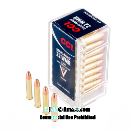 Image of Bulk 22 WMR Ammo - 2000 Rounds of Bulk 40 Grain TMJ Ammunition from CCI