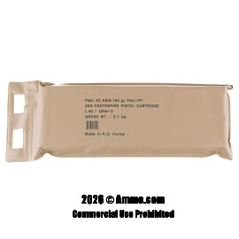 Image of PMC Battle Packs 40 S&W Ammo - 900 Rounds of 165 Grain FMJ FP Ammunition