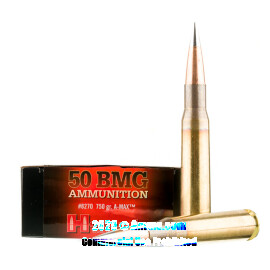 Image of Hornady Match 50 BMG Ammo - 100 Rounds of 750 Grain A-Tip Match Ammunition