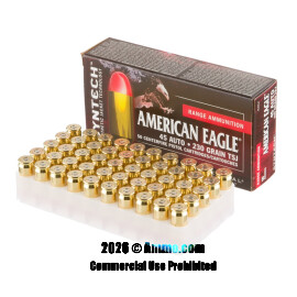 Image of Bulk 45 ACP Ammo - 500  Rounds of Bulk 230 Grain TSJ Ammunition from Federal