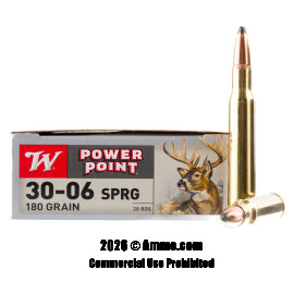 Winchester 30-06 Ammo - 200 Rounds of 180 Grain PP Ammunition